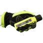 Preview: UK Helmlampe 4AA eLED Surefoot, Frontschalter, neongelb