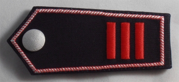 Schulterklappe Hauptbrandmeister/in mit Knopf NRW
