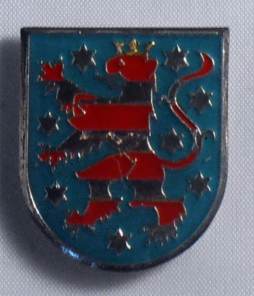 Mützenabzeichen Landeswappen Thüringen