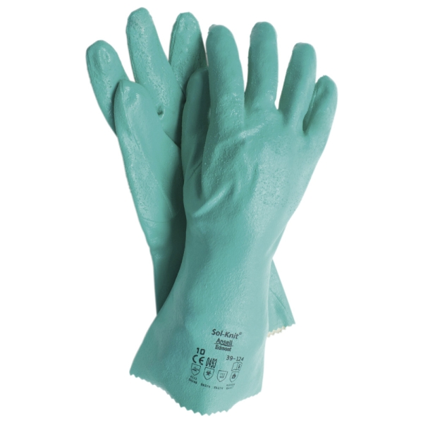 Ansell Chemikalienschutzhandschuh Sol-Knit aus Nitril